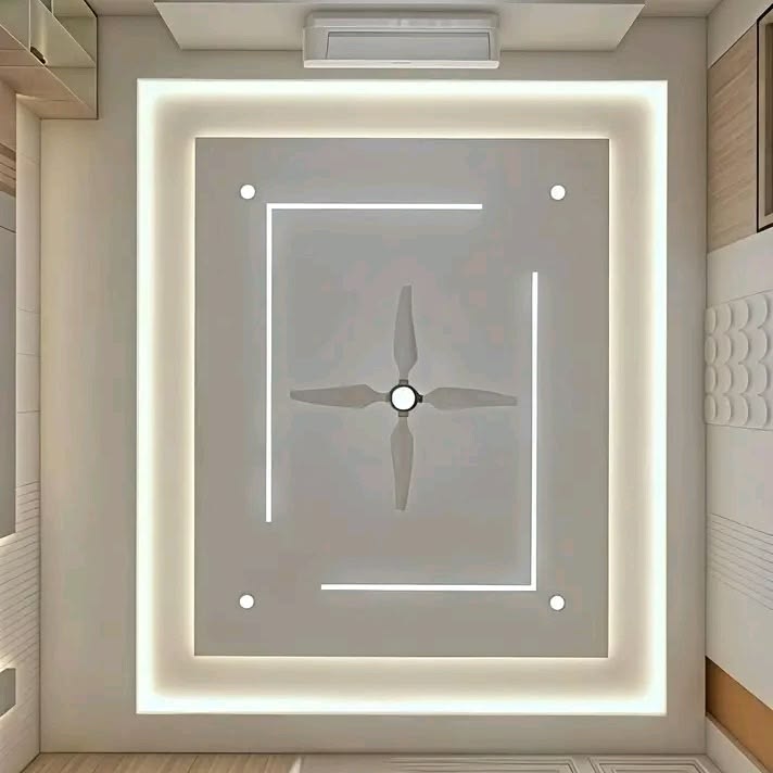 Warm minimalist living room project
